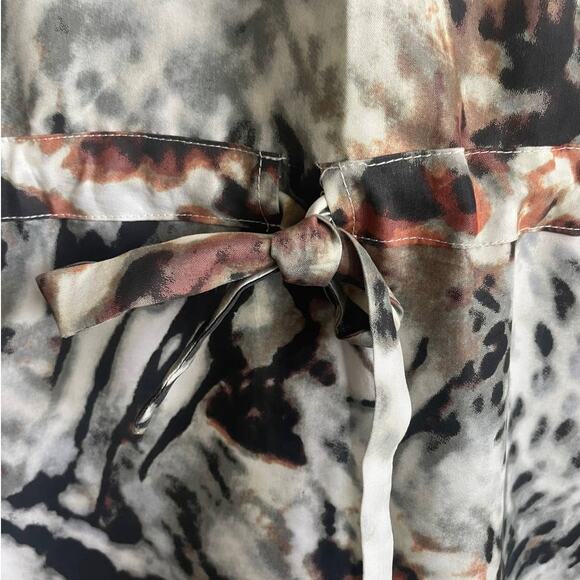 Relativity Dress Women M Muted Abstract Animal Print Whimsigoth‎ Retro Y2K NEW - Picture 5 of 12